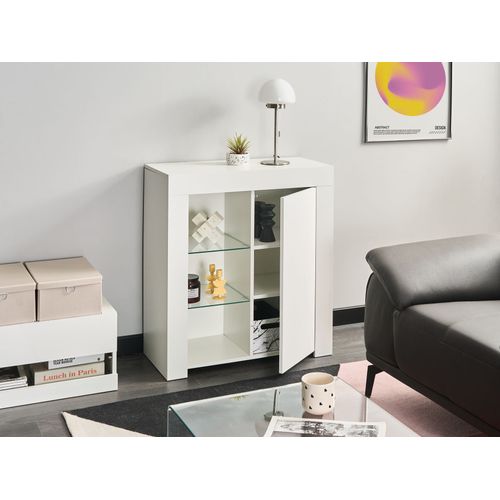 Buffet Avec LED Kamloops Blanc