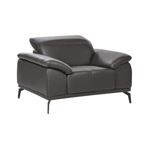 Fauteuil Vejen Cuir Pu Noir