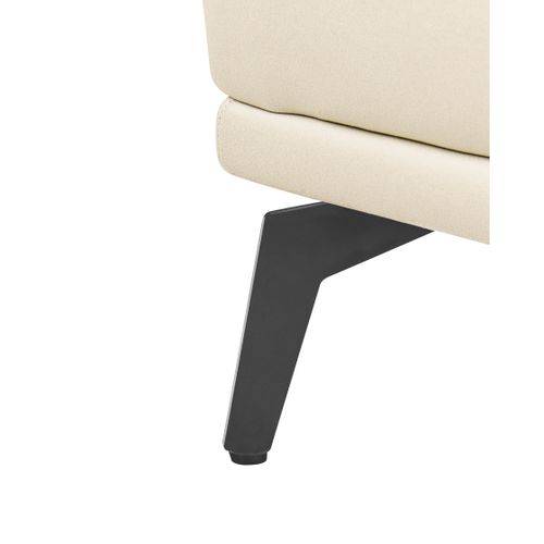Fauteuil Vejen Cuir Pu Beige
