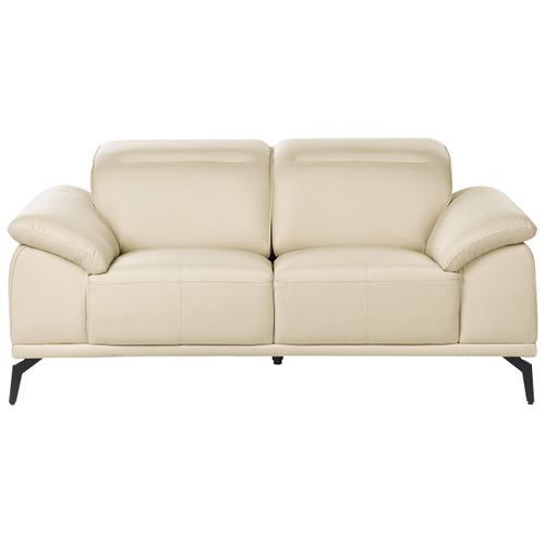 Canapé 2 Places Vejen Cuir Pu Beige