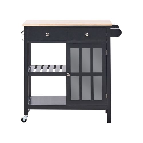 Chariot De Cuisine Genoa Noir