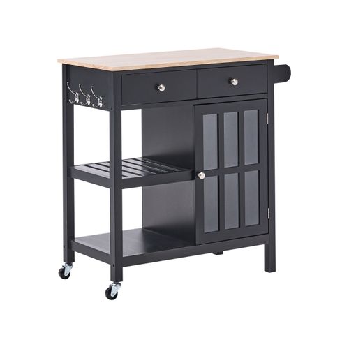 Chariot De Cuisine Genoa Noir