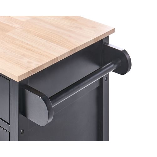 Chariot De Cuisine Genoa Noir