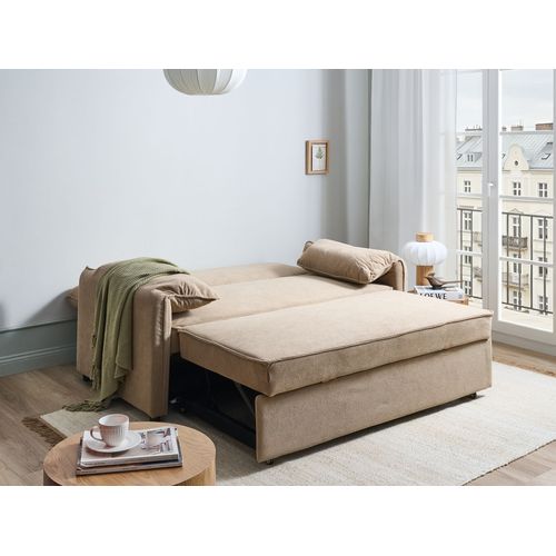 Canapé-lit Horma Tissu Marron Clair
