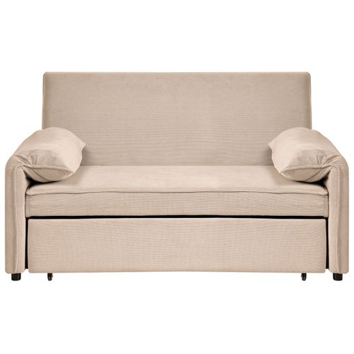 Canapé-lit Horma Tissu Marron Clair