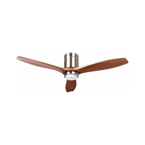 Ventilateur De Plafond Avec Lampe Piaye Avec Télécommande LED Marron