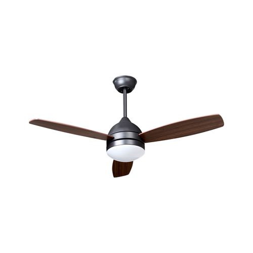 Ventilateur De Plafond Avec Lampe Mansala Avec Télécommande LED Marron Foncé