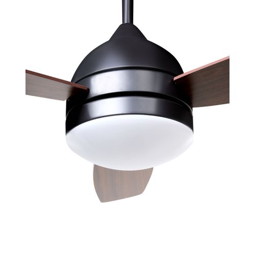 Ventilateur De Plafond Avec Lampe Mansala Avec Télécommande LED Marron Foncé
