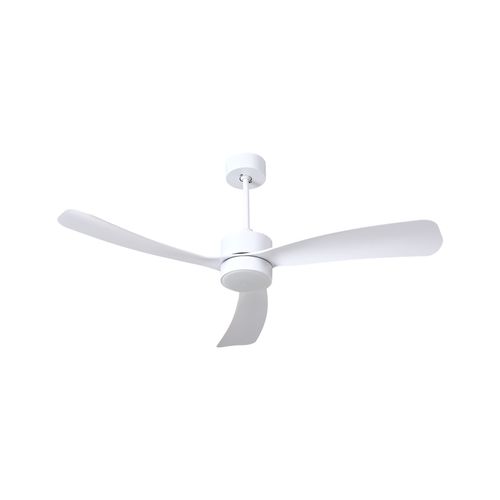 Ventilateur De Plafond Avec Lampe Praslin Avec Télécommande LED Blanc