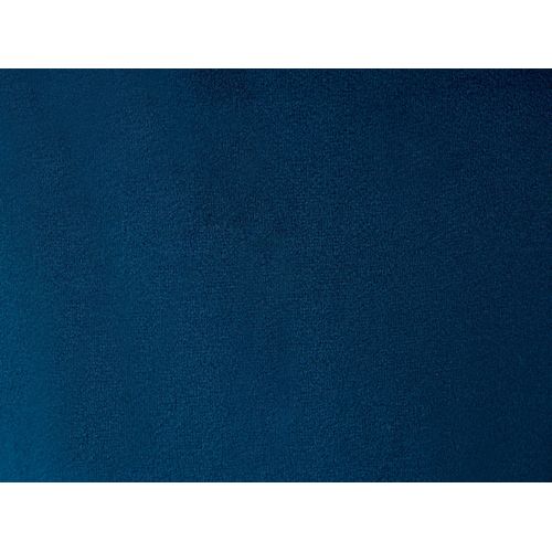 Pouf Selby Velours Bleu