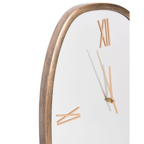 Horloge Murale Castalla 45 Cm Marron Foncé