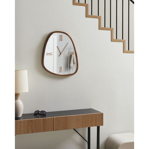 Horloge Murale Castalla 45 Cm Marron Foncé