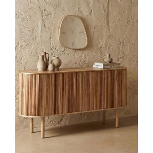 Horloge Murale Castalla 45 Cm Marron Foncé