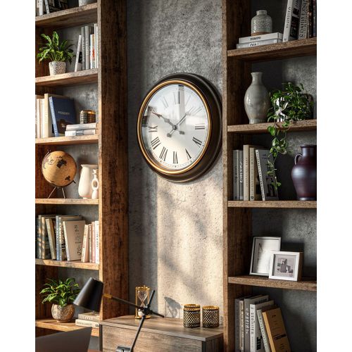 Horloge Murale Villena 63 Cm Noir