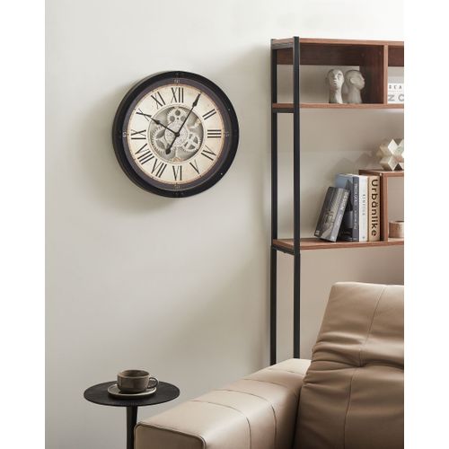 Horloge Murale Bornos 50 Cm Noir