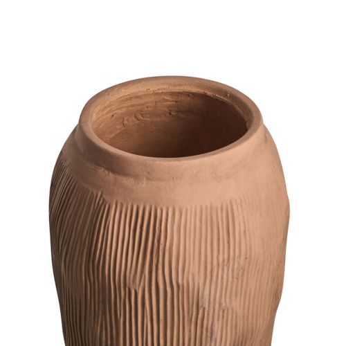 Vase à Fleurs Trikala 50 Cm Marron Clair