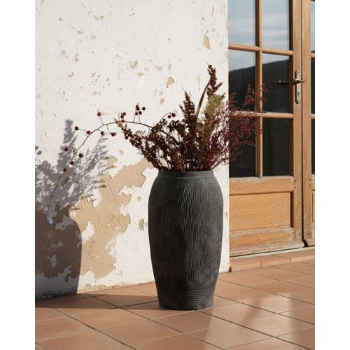 Vase à Fleurs Argino 50 Cm Gris