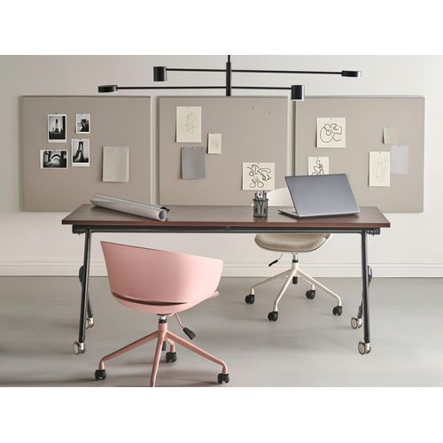 Bureau Pliable Bendi Marron Foncé 180 Cm 60 Cm