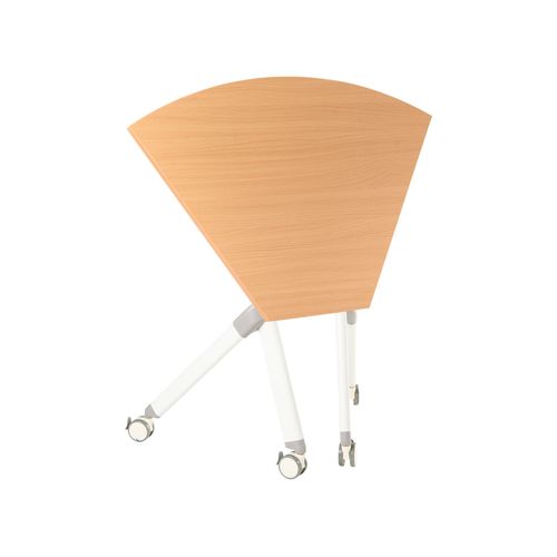 Module De Bureau D'angle Pliable Bendi Marron 90 Cm 64 Cm