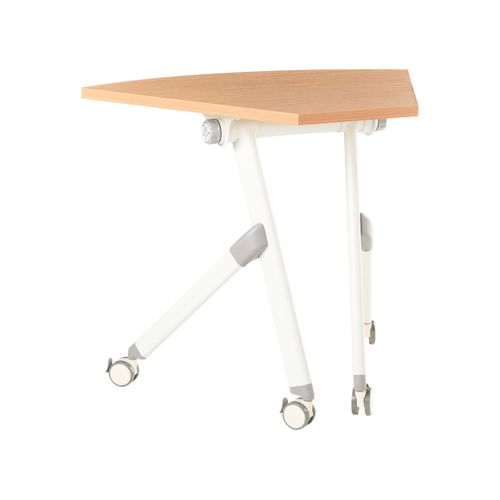 Module De Bureau D'angle Pliable Bendi Marron 90 Cm 64 Cm