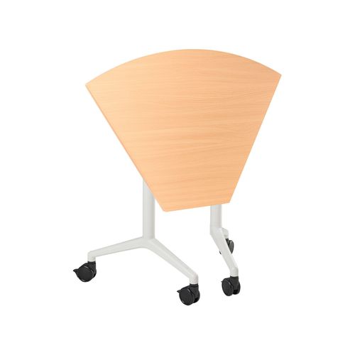 Module De Bureau D'angle Pliable Cavi Marron 90 Cm 64 Cm
