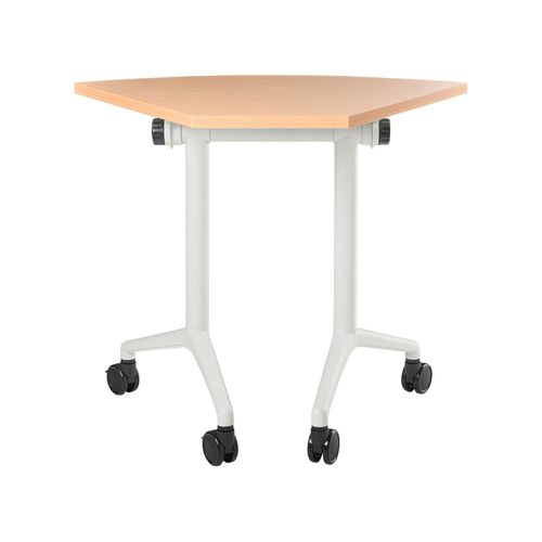 Module De Bureau D'angle Pliable Cavi Marron 90 Cm 64 Cm