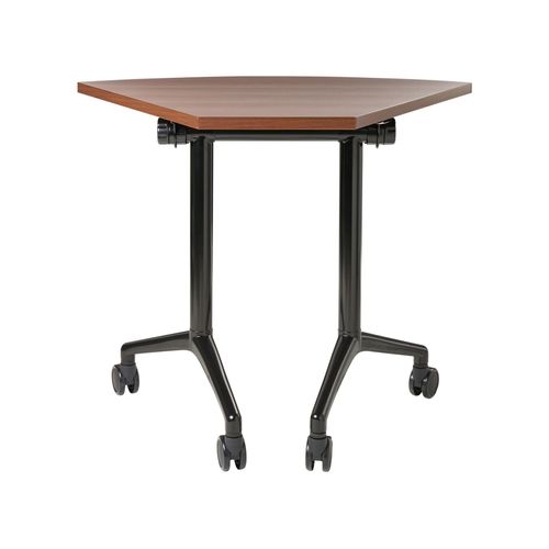 Module De Bureau D'angle Pliable Cavi Marron Foncé 90 Cm 64 Cm