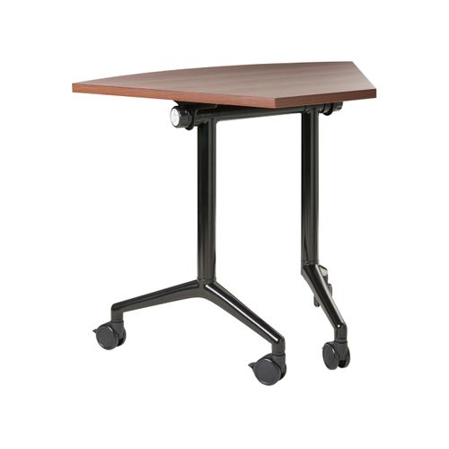 Module De Bureau D'angle Pliable Cavi Marron Foncé 90 Cm 64 Cm