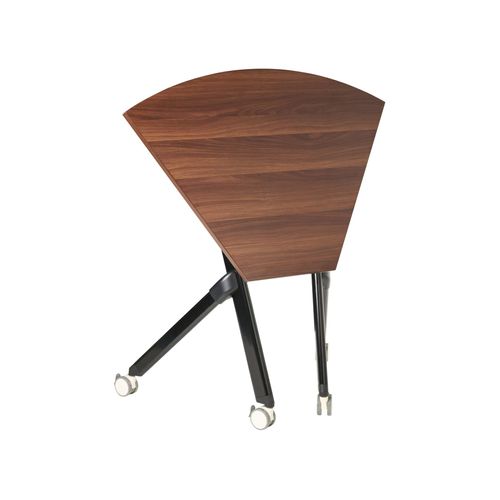 Module De Bureau D'angle Pliable Bendi Marron Foncé 90 Cm 64 Cm