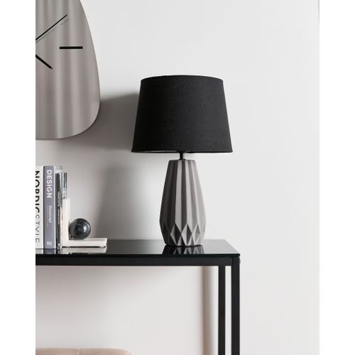 Lampe à Poser Montagua Céramique Gris