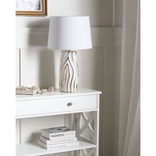 Lampe à Poser Patuca Céramique Blanc