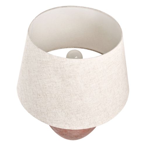 Lampe à Poser Barton Céramique Marron