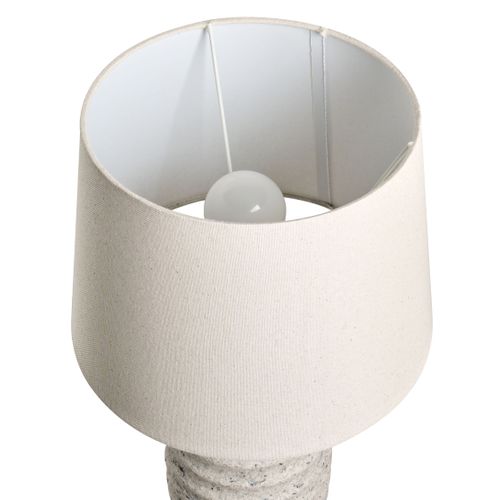 Lampe à Poser Billy Céramique Blanc Cassé