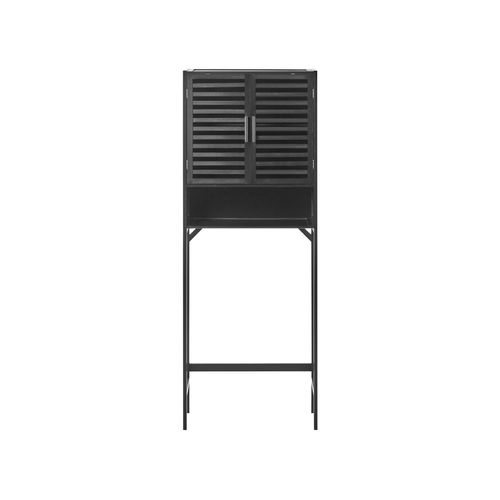 Meuble Haut Okarche Bambou 63 Cm Noir