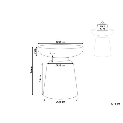 Table D'appoint Tofet Noir
