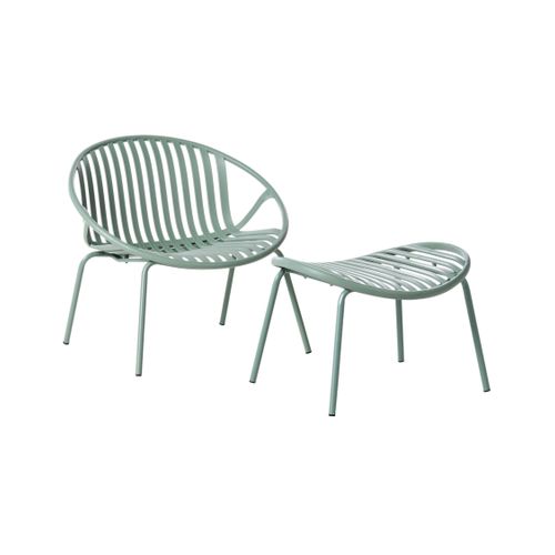 Lot De 2 Chaises De Jardin Casperia Vert