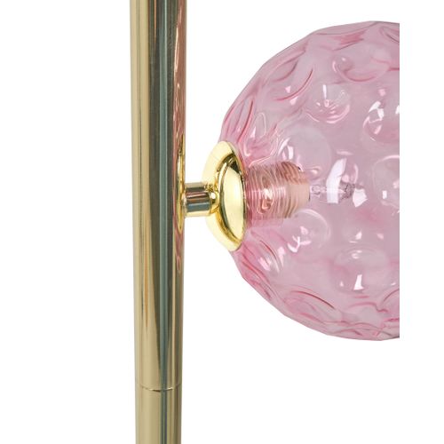 Lampadaire Anadyr Verre Rose
