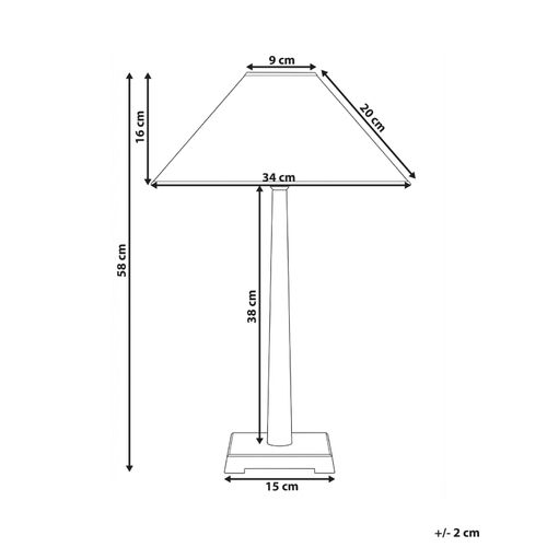 Lampe à Poser Dhud Métal Noir