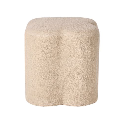 Pouf Mancos Bouclé Beige