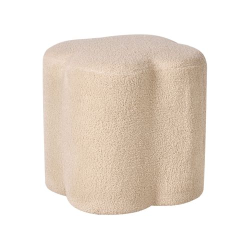 Pouf Mancos Bouclé Beige