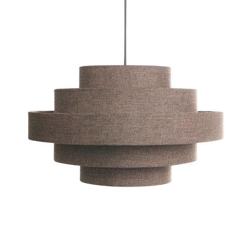 Lampe Suspension Erebato Lin Marron