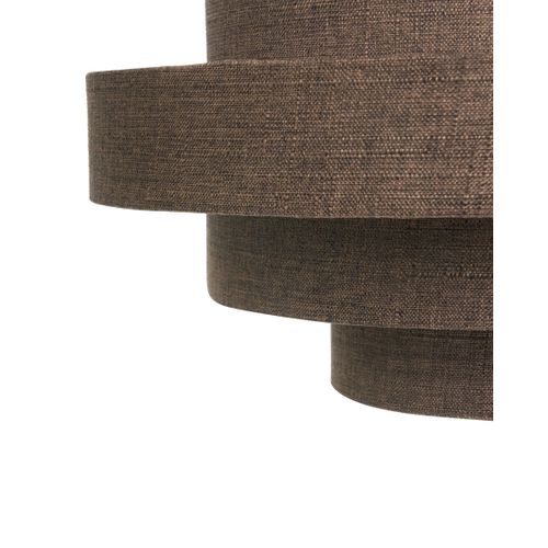 Lampe Suspension Erebato Lin Marron