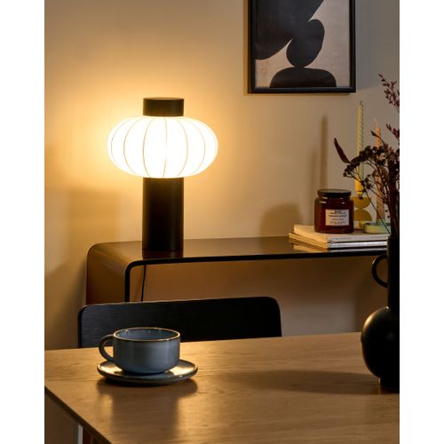 Lampe à Poser Abens Bois Noir