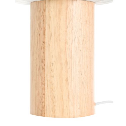 Lampe à Poser Abens Bois Marron Clair