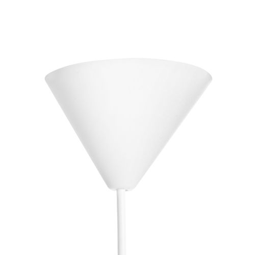 Lampe Suspension Alme Tissu Blanc