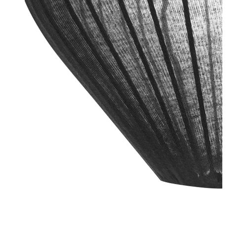 Lampe Suspension Alme Tissu Noir