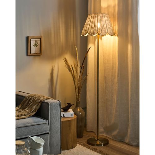 Lampadaire Salm Rotin Naturel
