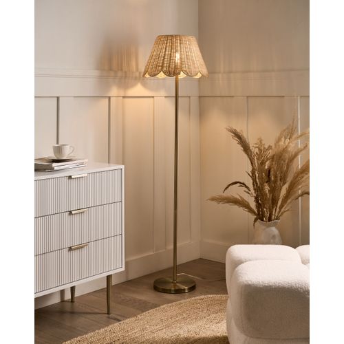 Lampadaire Salm Rotin Naturel