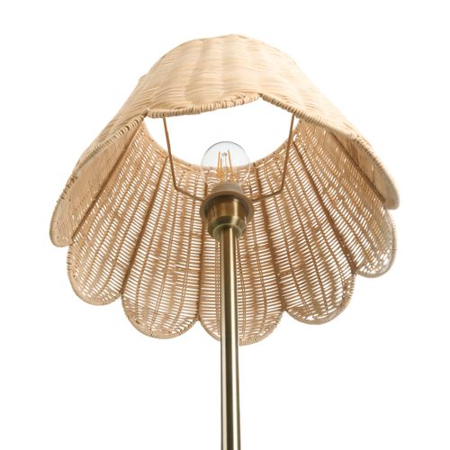 Lampadaire Salm Rotin Naturel
