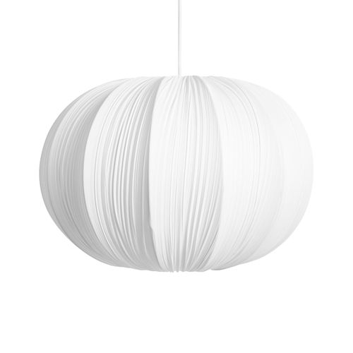 Lampe Suspension Oker Tissu Blanc